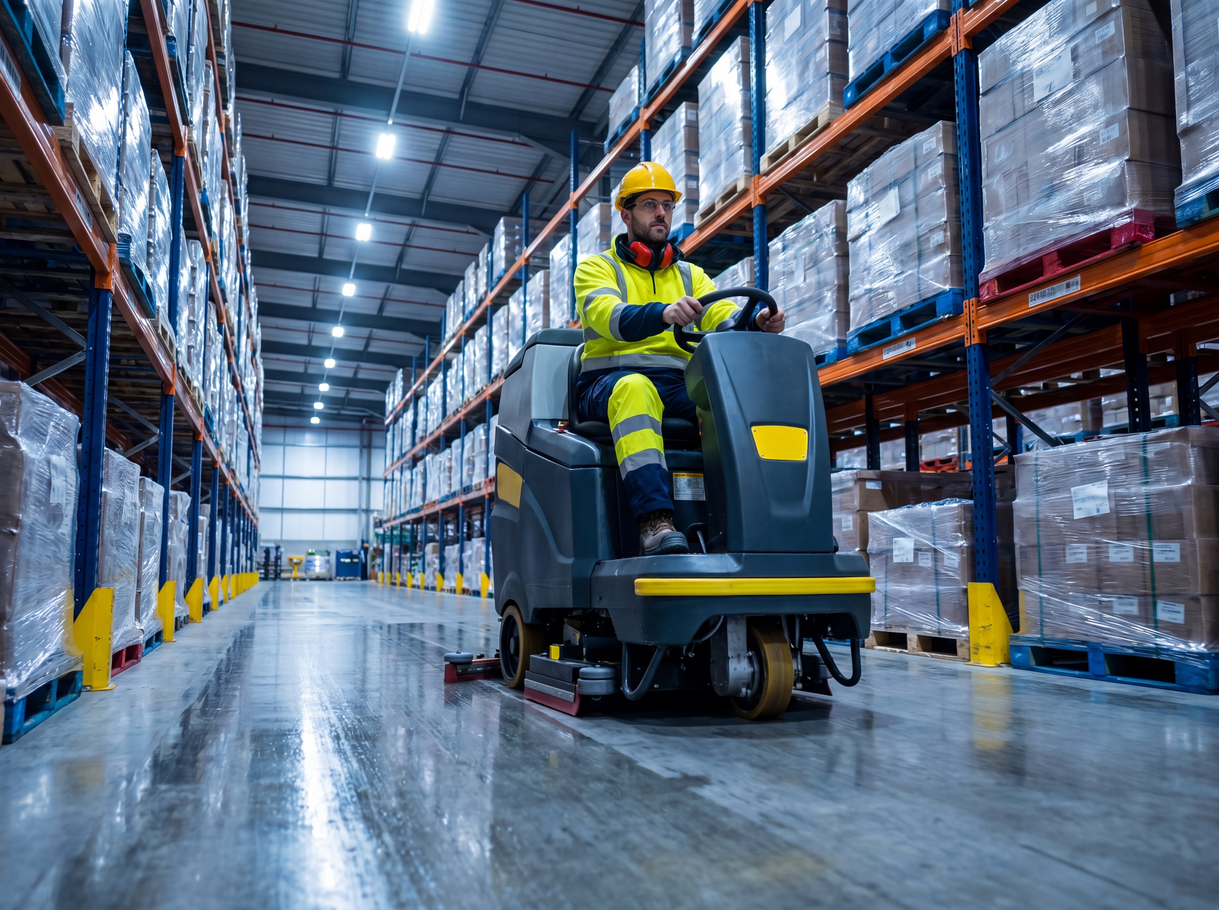 Industrial cleaning service page preview